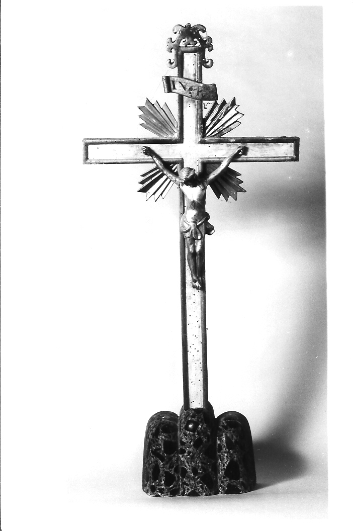 croce d'altare - bottega marchigiana (ultimo quarto sec. XIX)