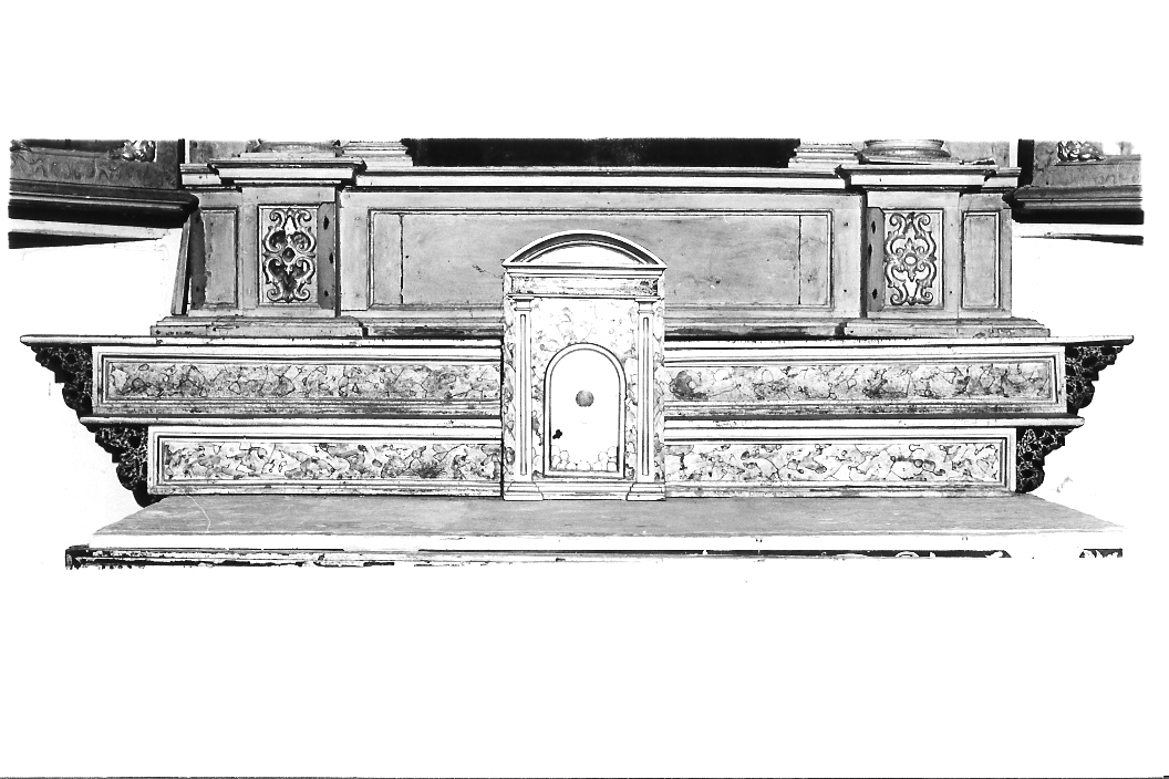 tabernacolo - bottega marchigiana (sec. XIX)