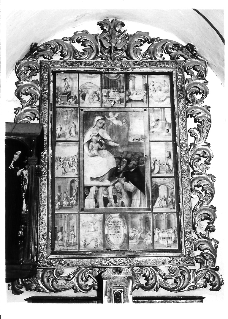 cornice - bottega romagnola (fine/inizio secc. XVI/ XVII)