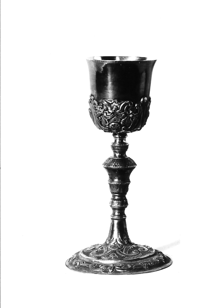 calice - bottega romana (fine/inizio secc. XVIII/ XIX)