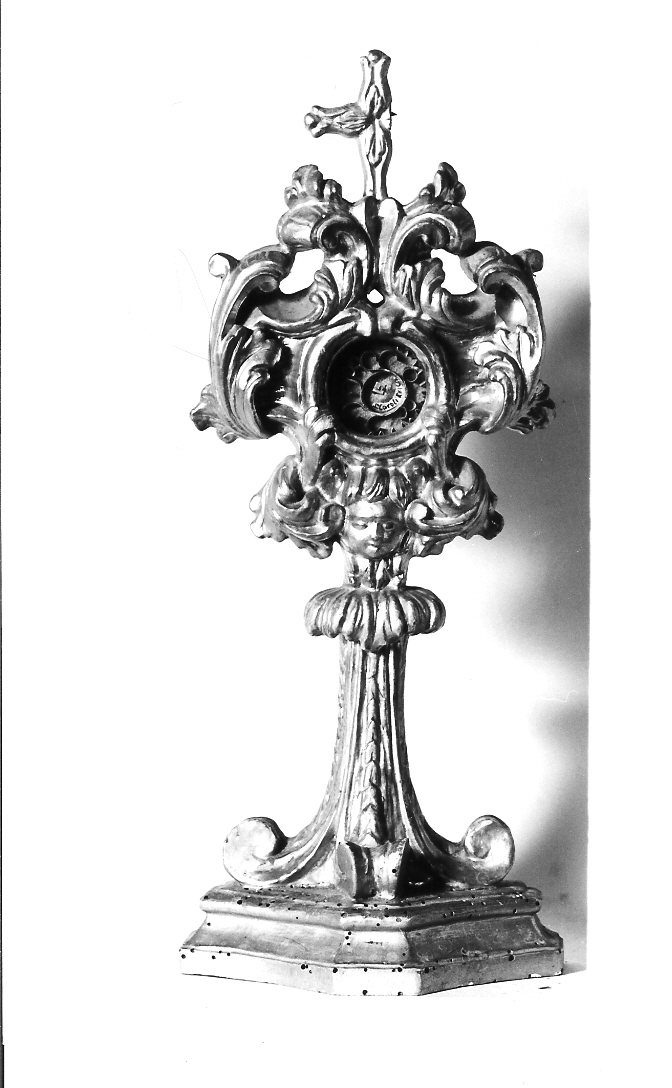 reliquiario - bottega marchigiana (prima metà sec. XIX)