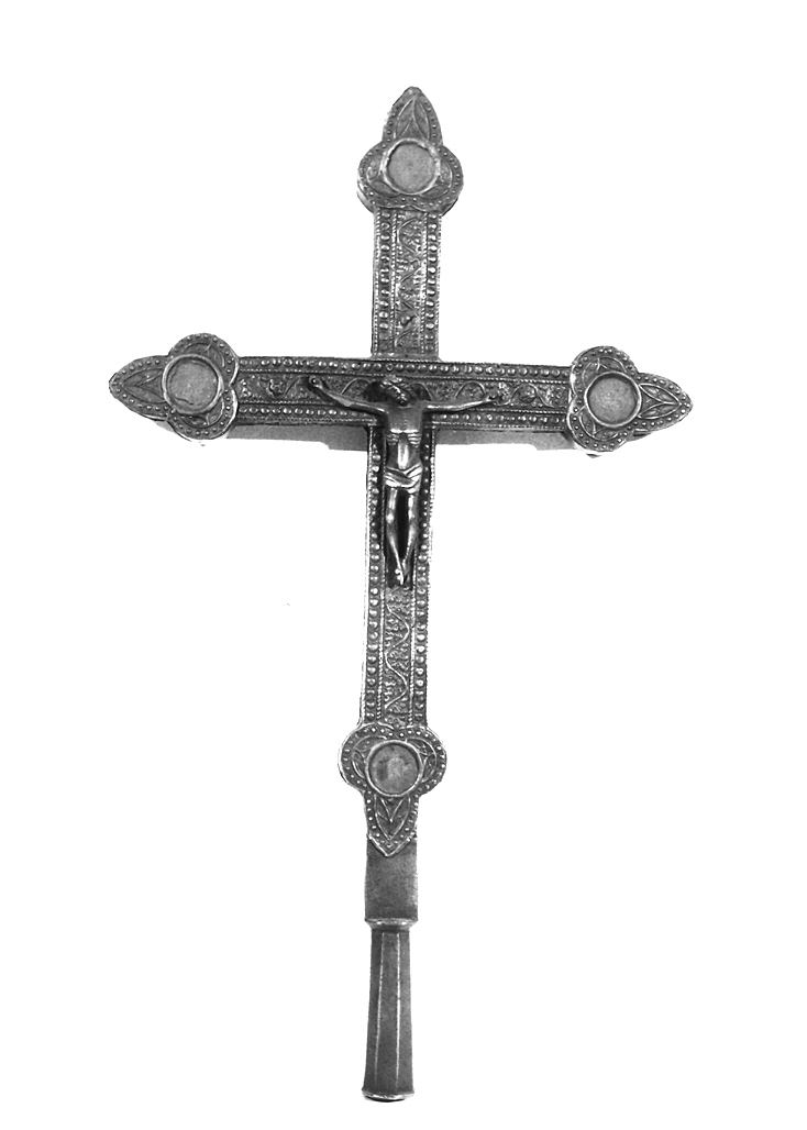 croce processionale - bottega Italia centrale (prima metà sec. XV)