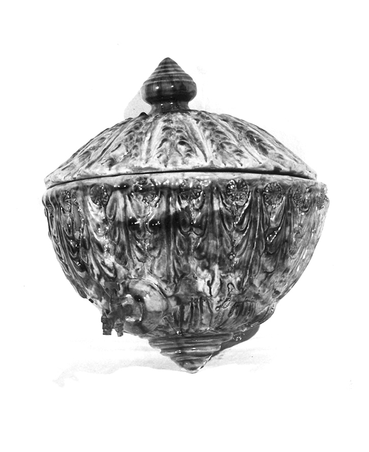 vaschetta - bottega pesarese (seconda metà sec. XIX)