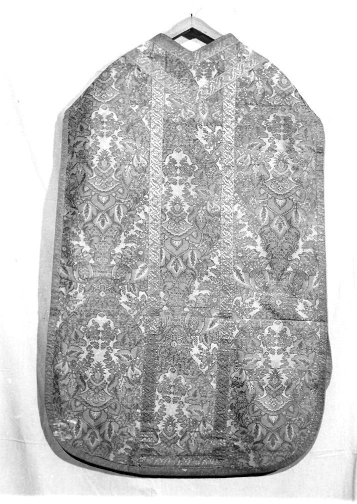 pianeta, elemento d'insieme - manifattura veneziana (seconda metà sec. XVIII)