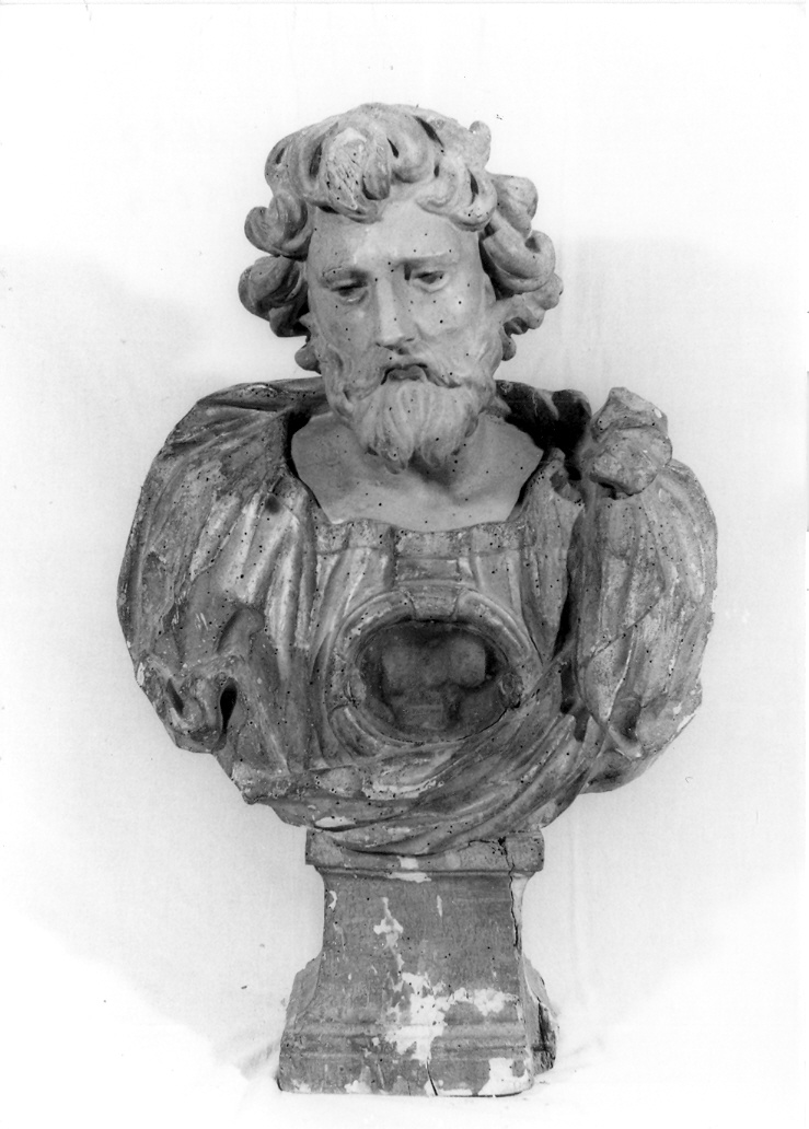 reliquiario - a busto - bottega emiliano-romagnola (sec. XVIII)