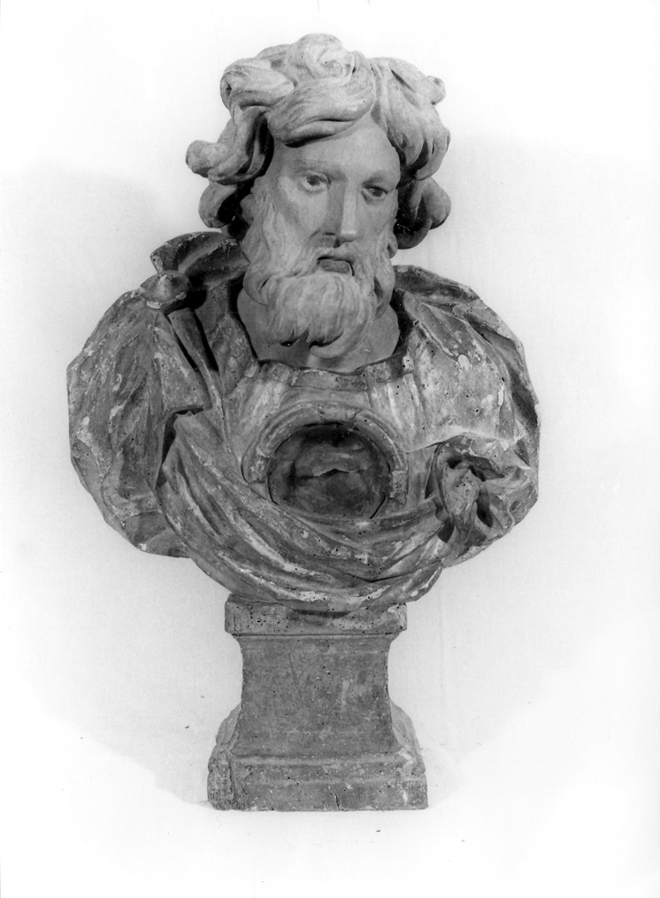 reliquiario - a busto - bottega emiliano-romagnola (sec. XVIII)