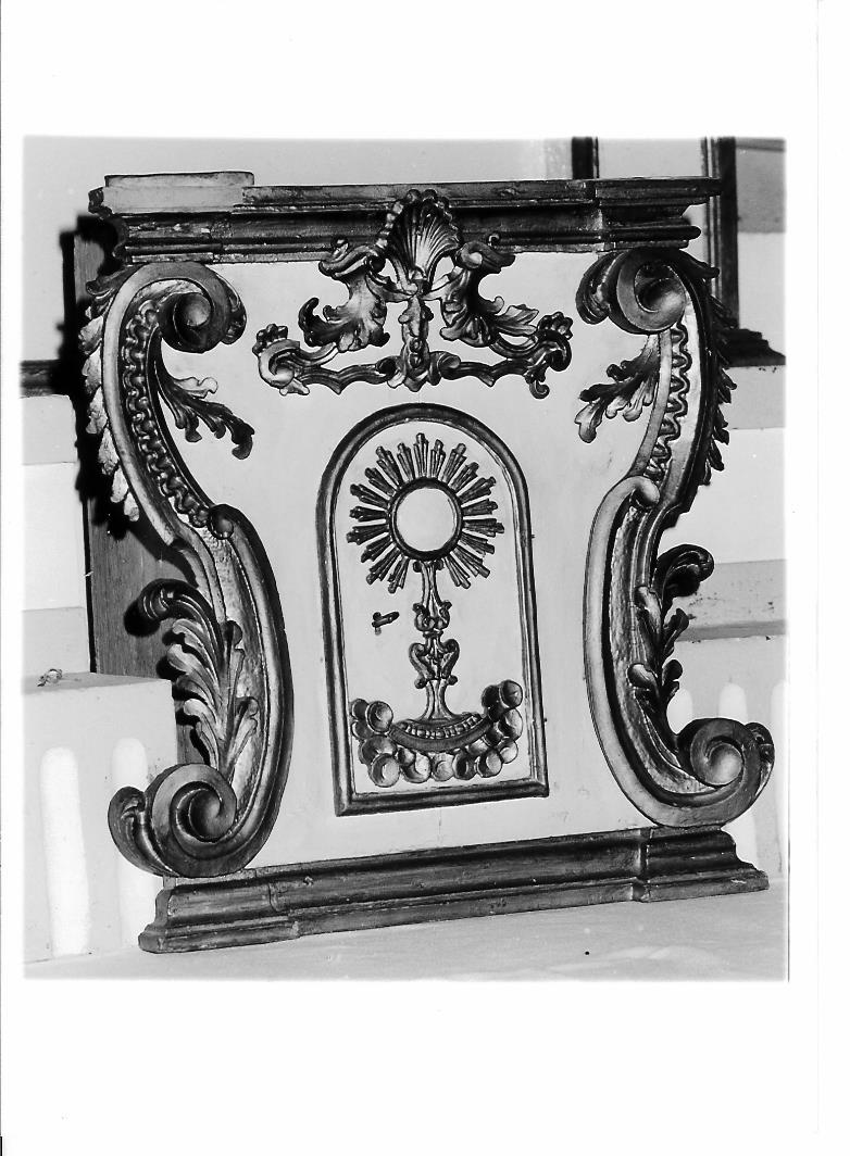 tabernacolo - bottega marchigiana (fine/inizio secc. XVIII/ XIX)