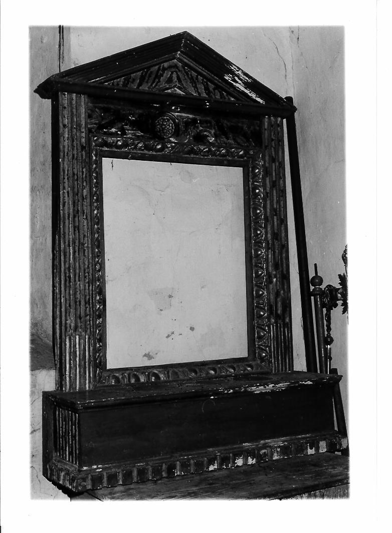 cornice - manifattura marchigiana (fine/inizio secc. XVIII/ XIX)