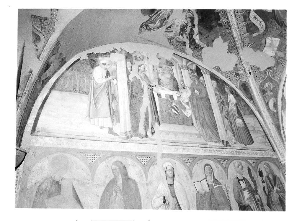 presentazione di Gesù al tempio (dipinto, ciclo) di Alberti Antonio di Guido detto Antonio da Ferrara (sec. XV)