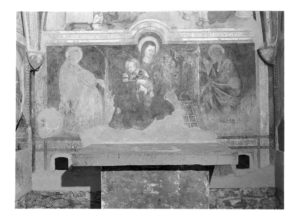 Madonna con Bambino e Santi (dipinto, ciclo) di Alberti Antonio di Guido detto Antonio da Ferrara (sec. XV)