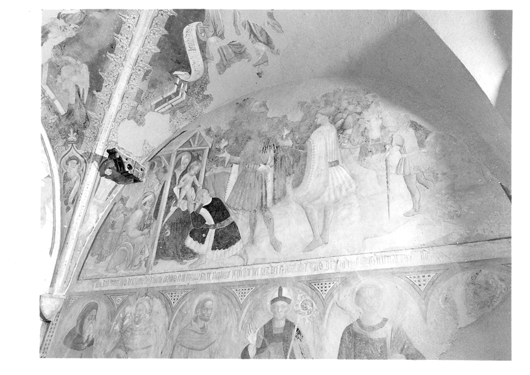 adorazione dei Re Magi (dipinto, ciclo) di Alberti Antonio di Guido detto Antonio da Ferrara (sec. XV)