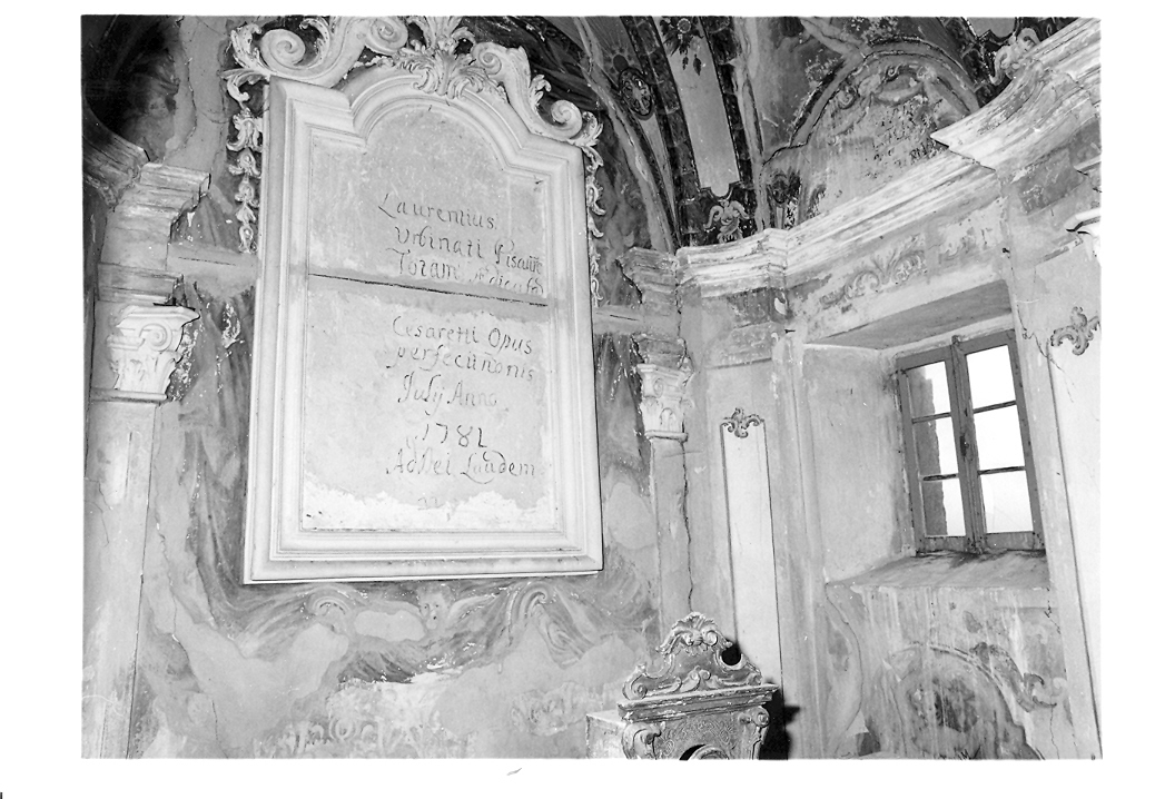 decorazioni floreali (dipinto) di Urbinati Lorenzo (seconda metà sec. XVIII)