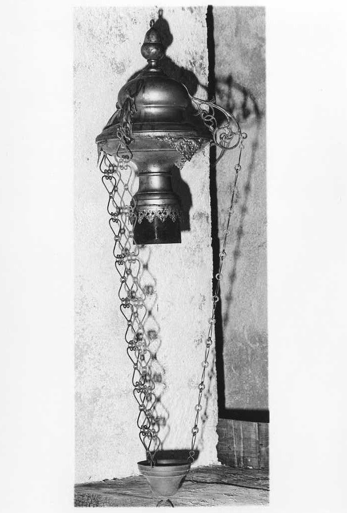 lampada - bottega marchigiano-romagnola (sec. XIX)