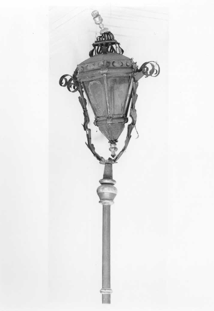 lanterna processionale - produzione marchigiana (seconda metà sec. XIX)