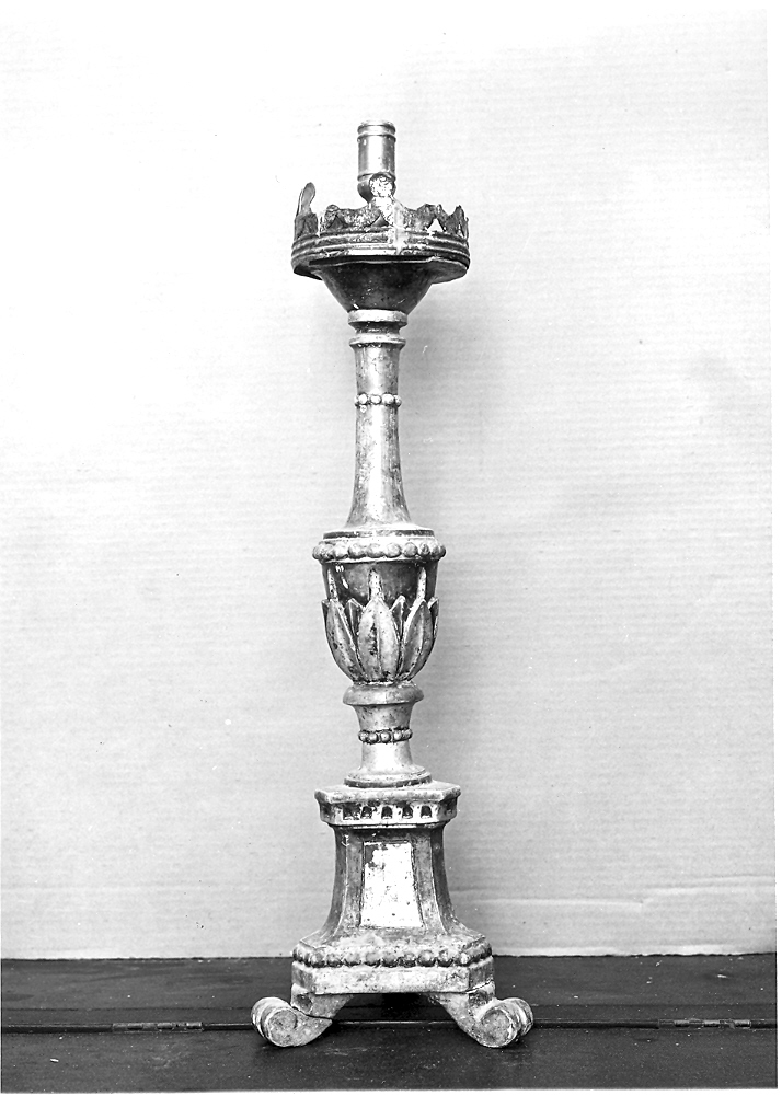 candeliere, serie - manifattura marchigiana (sec. XIX)