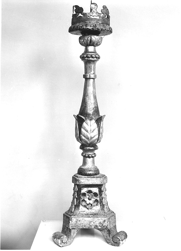 candeliere, coppia - manifattura marchigiana (sec. XIX)