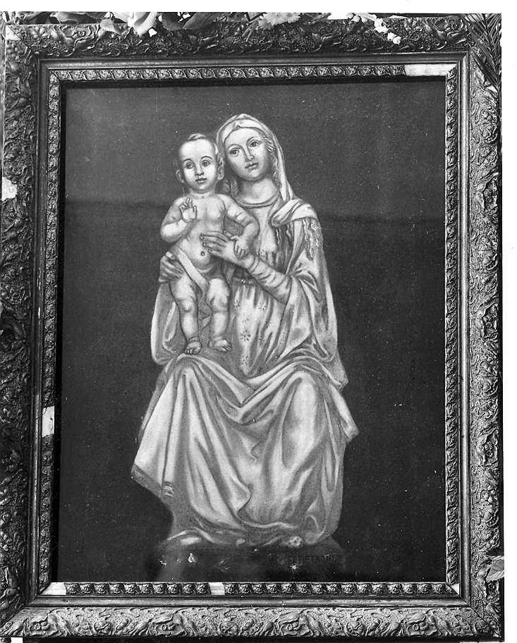 Madonna con Bambino (dipinto) - ambito marchigiano (fine/inizio secc. XIX/ XX)