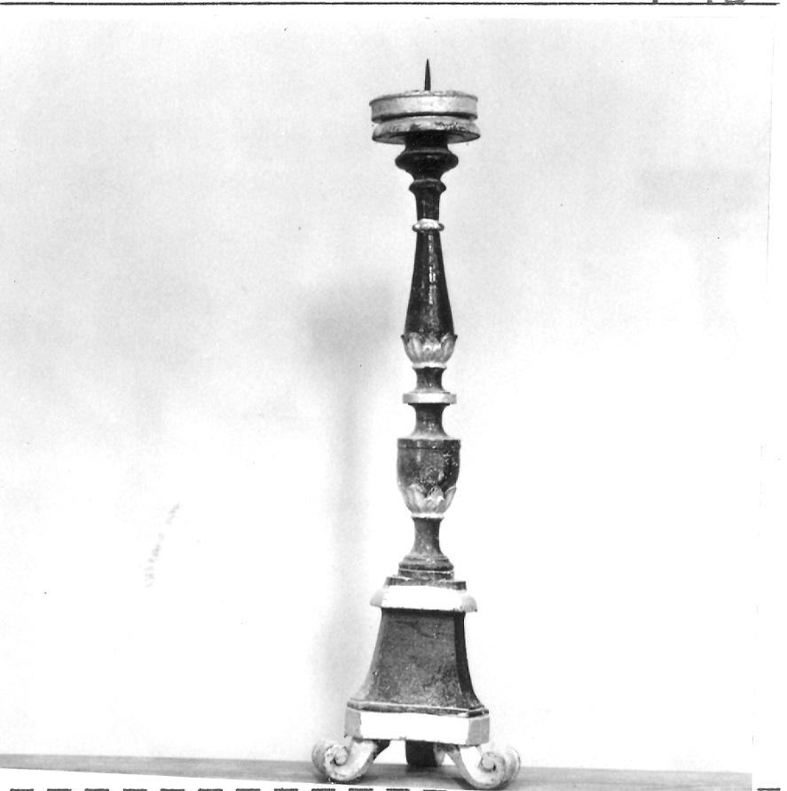 candeliere, serie - bottega italiana (sec. XIX)