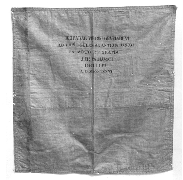 velo di calice - manifattura marchigiana (sec. XIX)