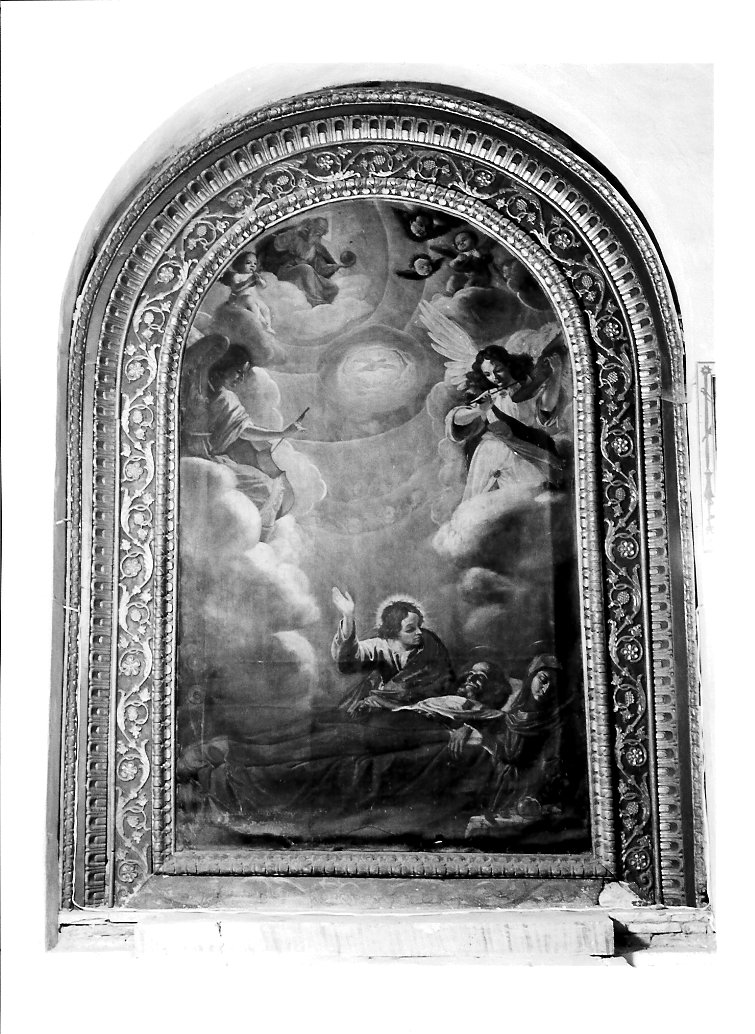 morte di San Giuseppe (dipinto) di Guerrieri Giovanni Francesco (prima metà sec. XVII)
