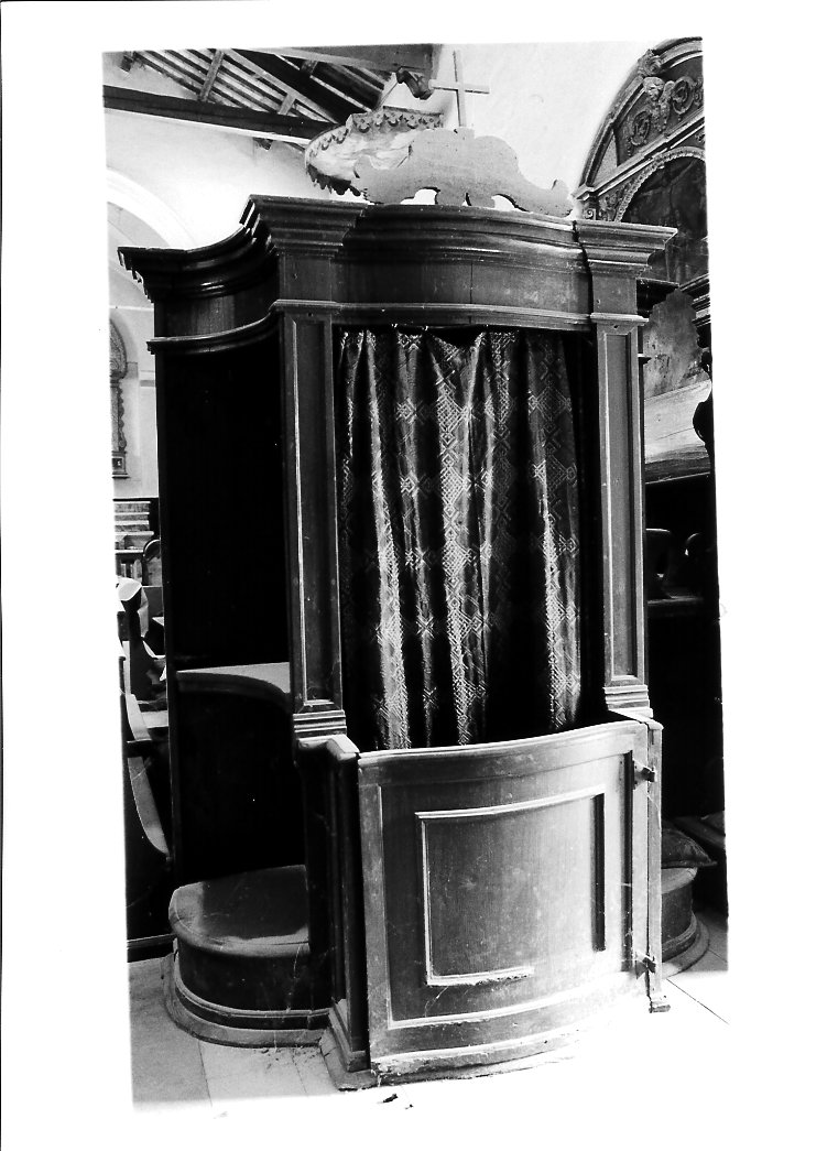 confessionale - bottega marchigiana (metà sec. XVIII)