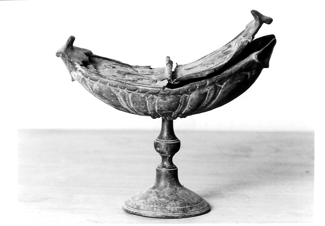 navicella portaincenso - manifattura emiliana (seconda metà sec. XVIII)