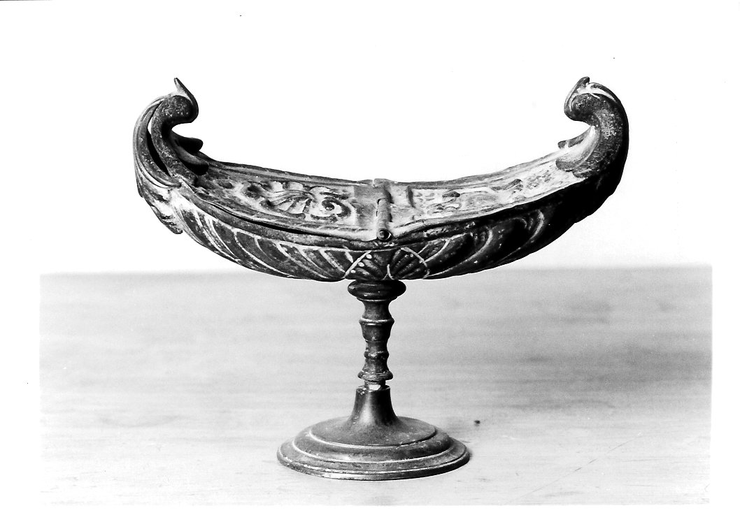 navicella portaincenso - manifattura emiliana, manifattura romagnola (seconda metà sec. XVIII)