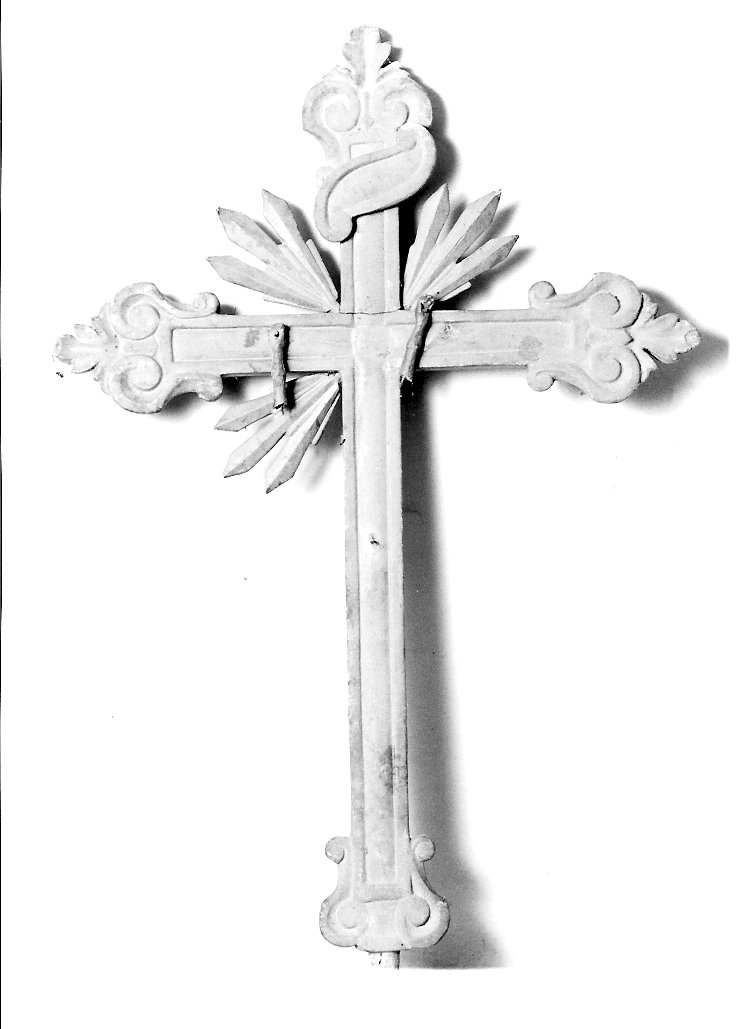 croce d'altare - bottega marchigiana (prima metà sec. XIX)