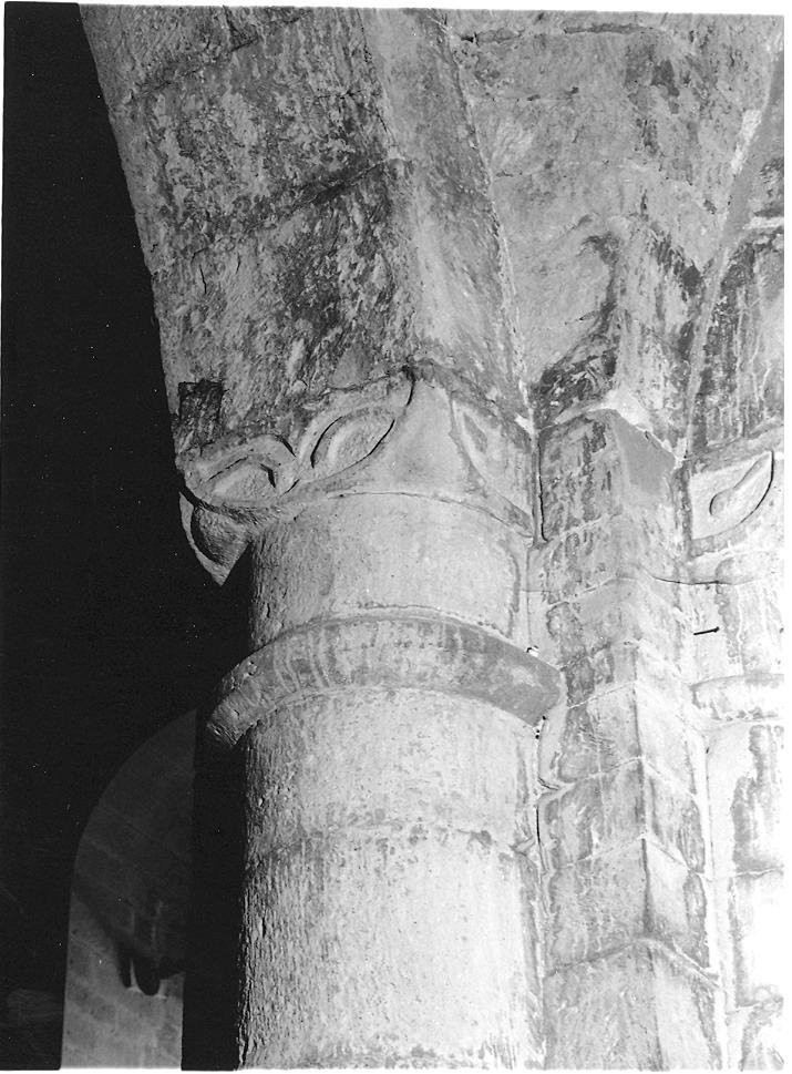 archetti concavi (capitello) - ambito Italia centro-settentrionale (terzo quarto sec. XII)