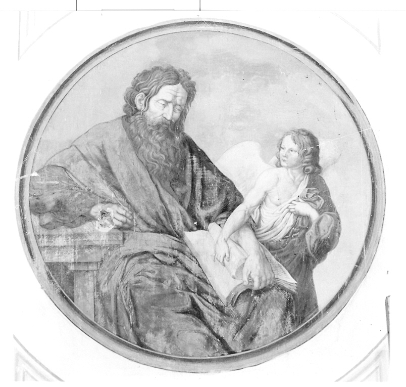 San Matteo Evangelista (dipinto) di Orlandi Felice (sec. XIX)