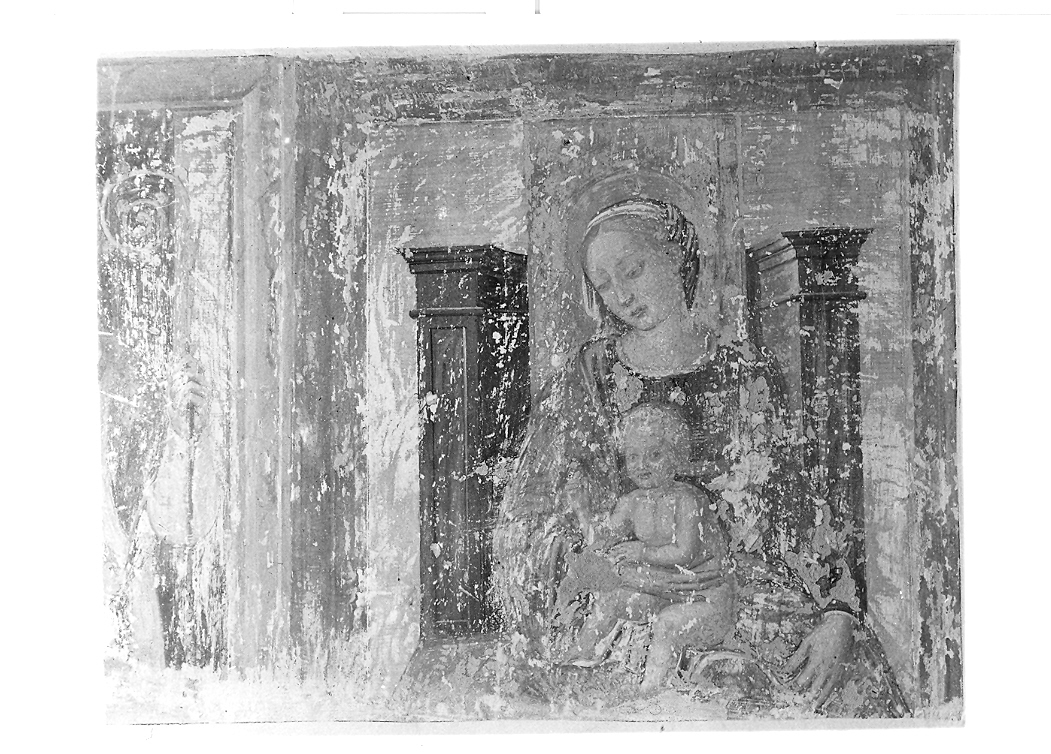 Madonna con Bambino (dipinto) - ambito marchigiano, ambito marchigiano (fine/inizio secc. XV/ XVI)