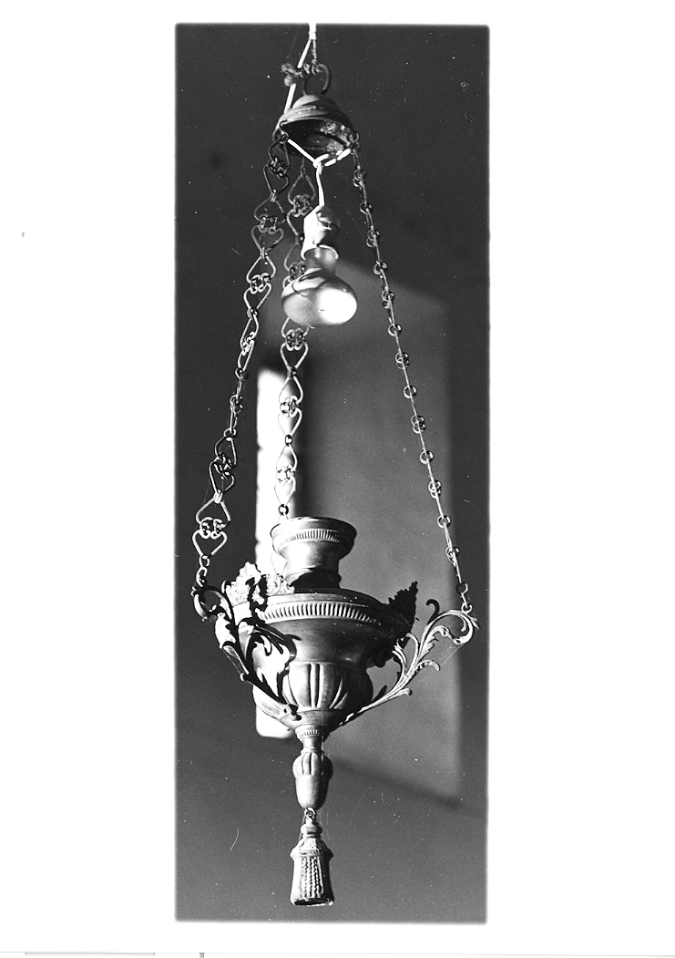 lampada - bottega emiliano-romagnola (primo quarto sec. XX)