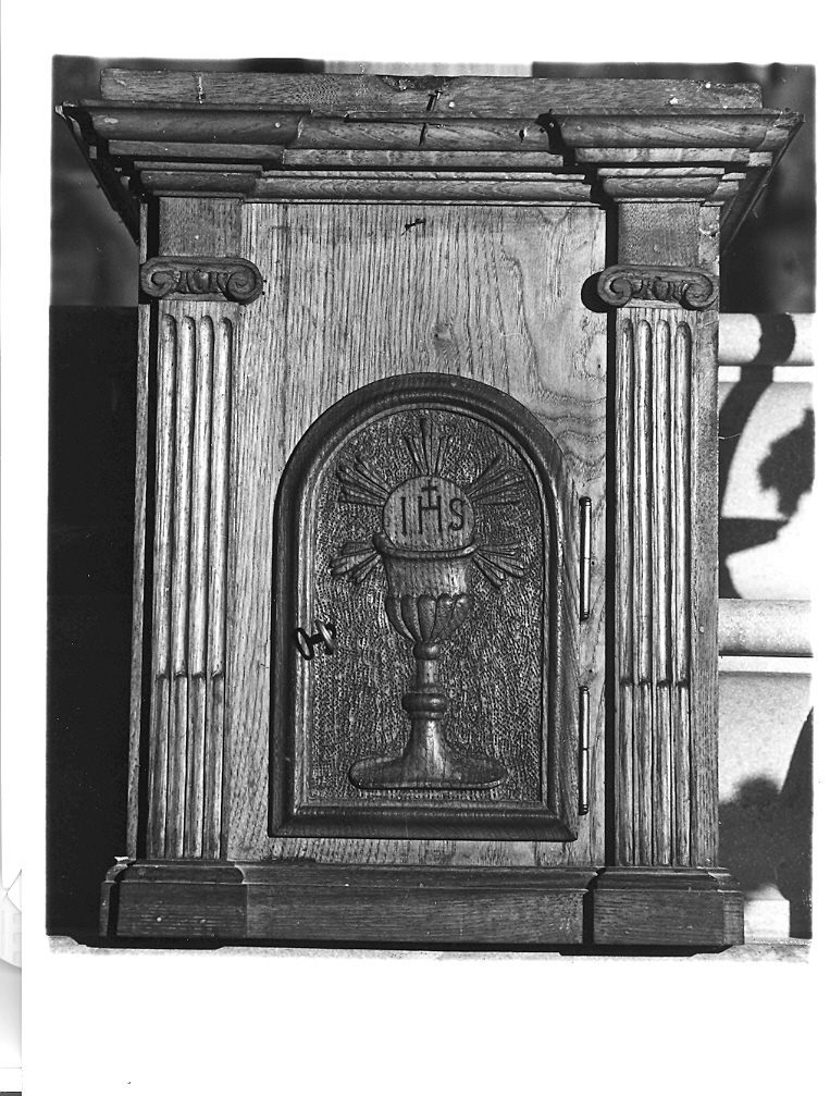 tabernacolo - bottega marchigiana (prima metà sec. XX)