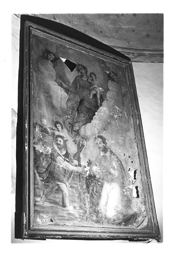 Madonna con Bambino e Santi (dipinto) - ambito emiliano-romagnolo (fine/inizio secc. XVI/ XVII)