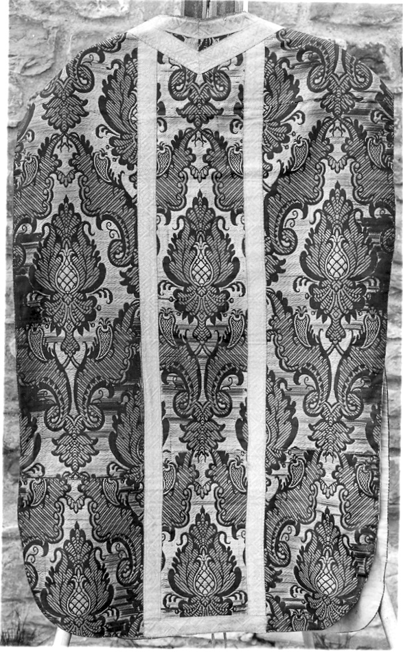 paramento liturgico - manifattura italiana (fine/inizio secc. XIX/ XX)