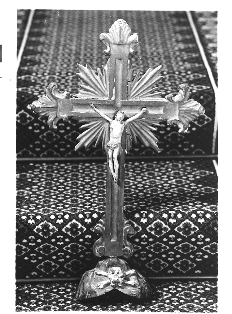 croce d'altare - bottega marchigiana (metà sec. XVIII)