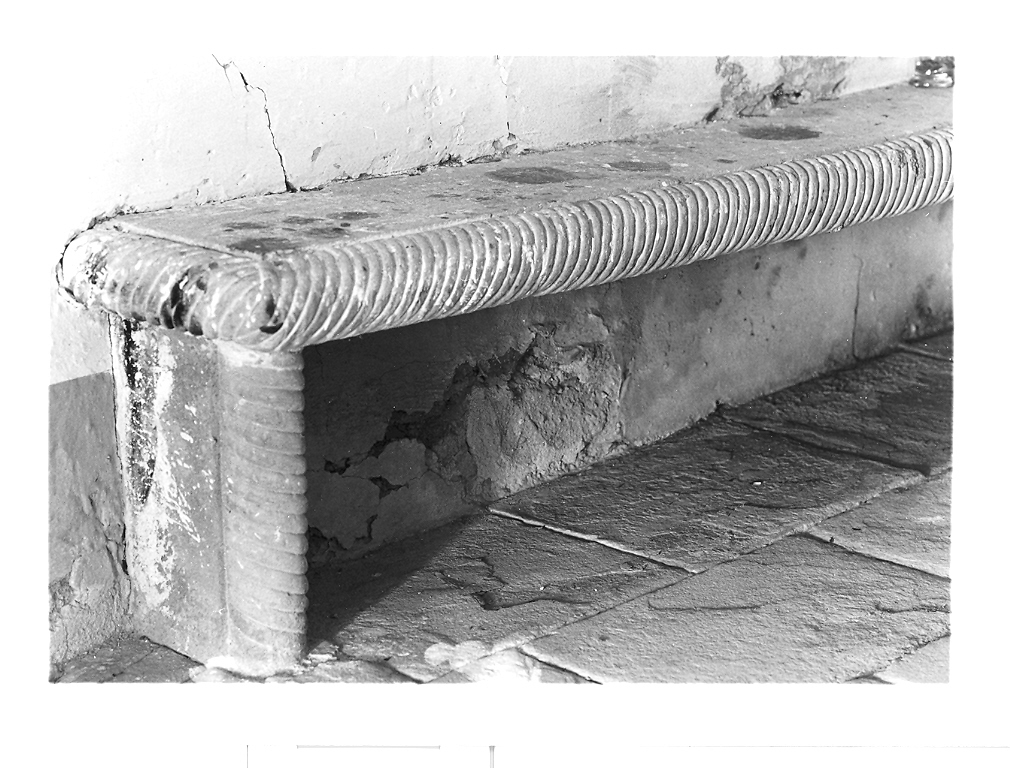 sedile, coppia - bottega marchigiana (secc. XVI/ XVII)