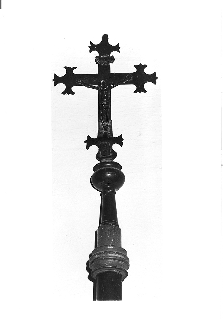 croce processionale - bottega marchigiana (sec. XVIII)