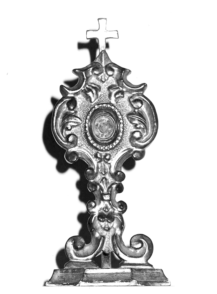 reliquiario - bottega marchigiana (sec. XIX)