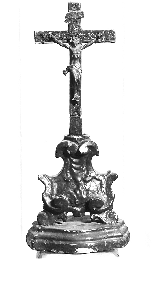 croce da tavolo - bottega marchigiana (prima metà sec. XVIII)