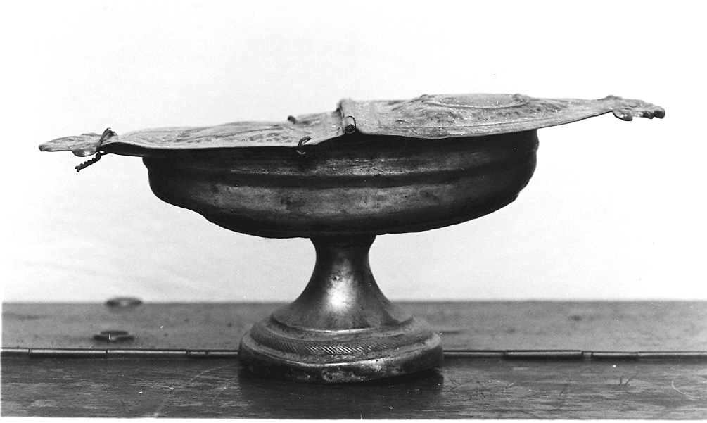 navicella portaincenso - bottega marchigiana (fine/inizio secc. XIX/ XX)