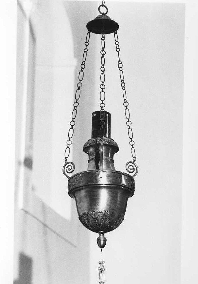 lampada, coppia - bottega italiana (sec. XIX)