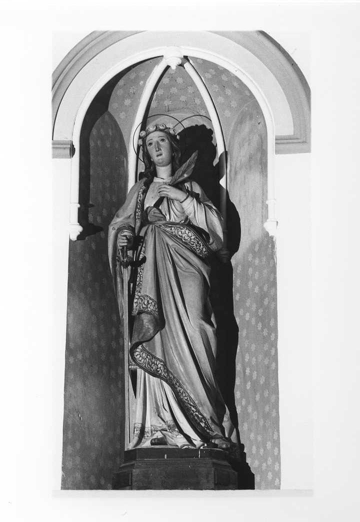 Santa Margherita da Cortona (statua) - bottega Italia centro-meridionale (prima metà sec. XX)