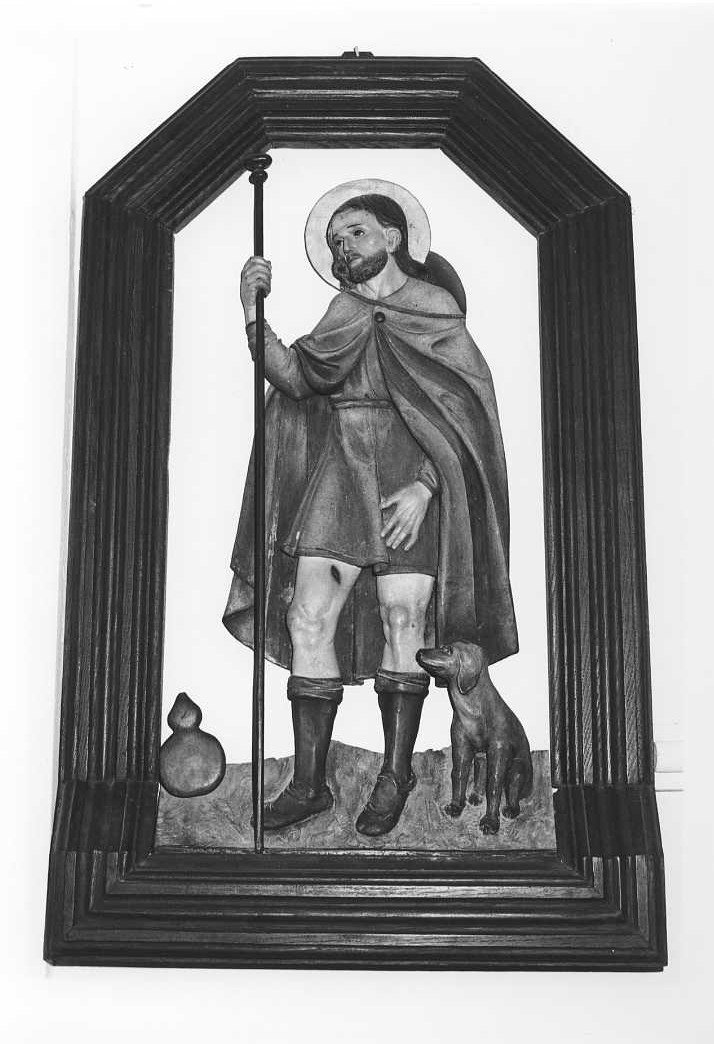 San Rocco (rilievo) - bottega emiliano-marchigiana (sec. XVII)