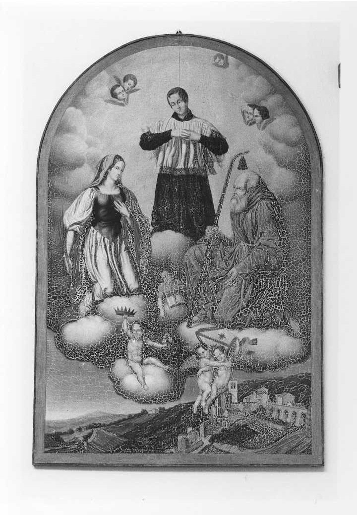 Santi (dipinto) di Orlandi Felice (sec. XIX)