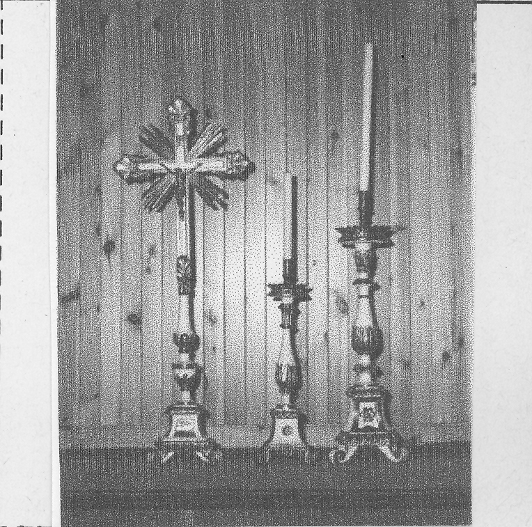 candeliere, serie - bottega marchigiana (fine/inizio secc. XIX/ XX)