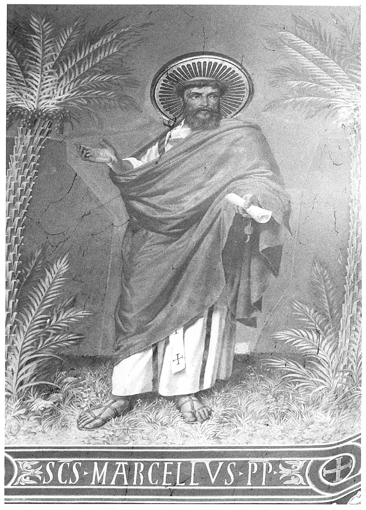 San Marcello papa dipinto 1890 - 1890