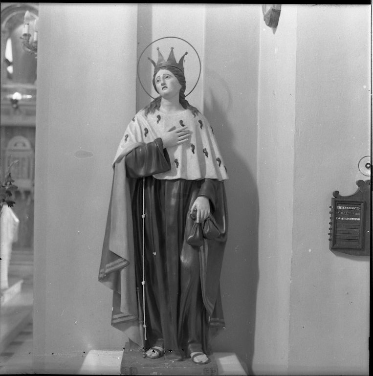 Santa Eurosia (statua) - bottega marchigiana (prima metà sec. XX)