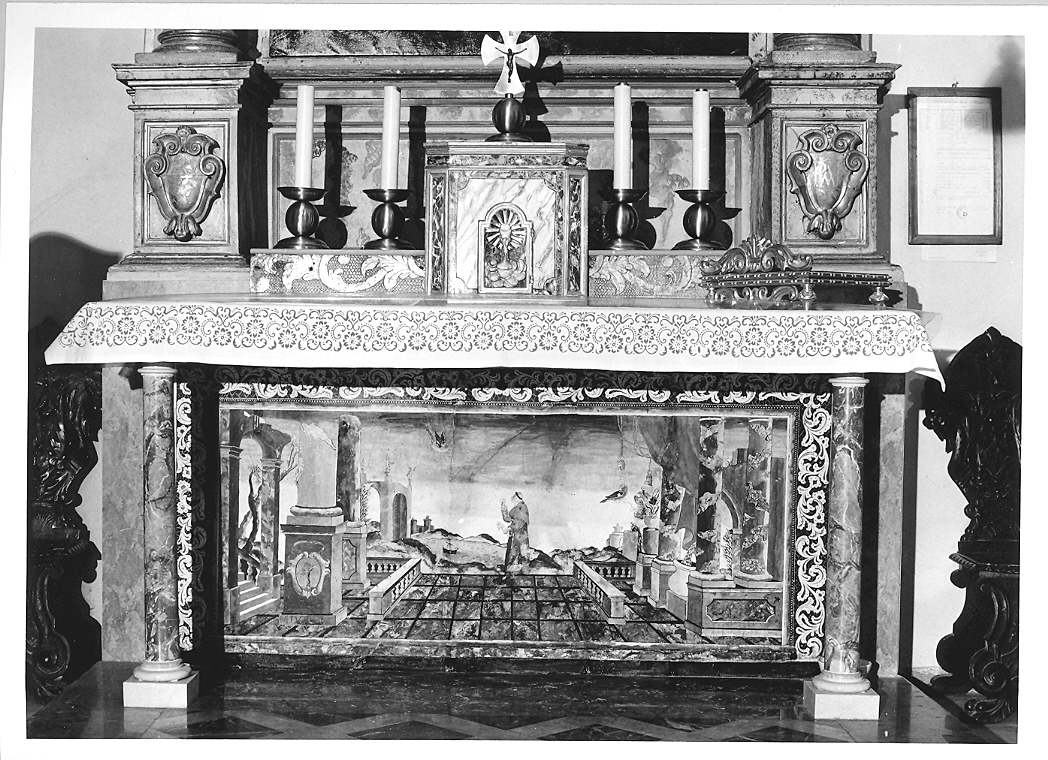 altare - bottega emiliana (sec. XVIII)