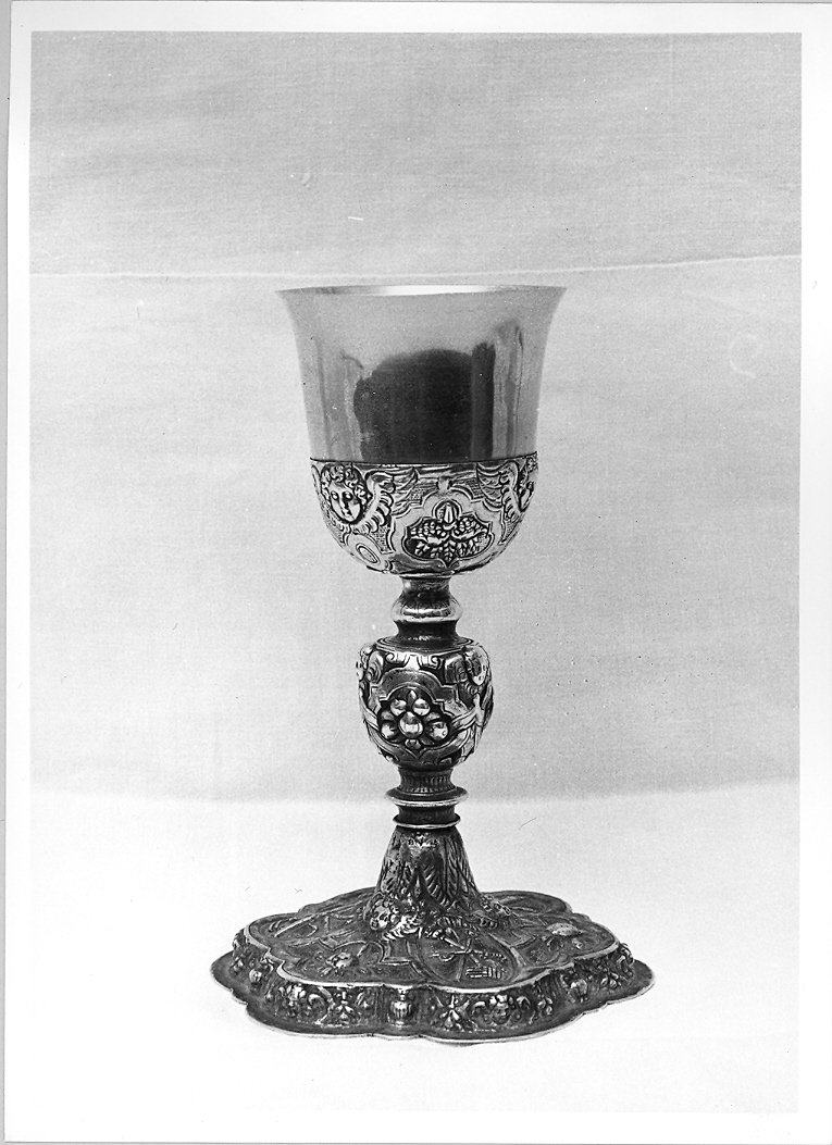 calice - bottega romagnola (sec. XVII)